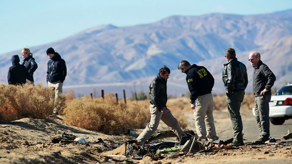 Space Pilot Unbuckled Himself as Craft Split Apart