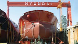 Hyundai Shipyard Union Stages First Strike in 18 Years Hyundai Shipyard Union Stages First Strike in 18 Years