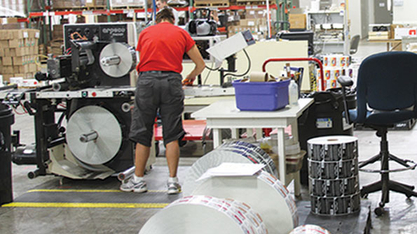 Great Lakes label lean manufacturing operations