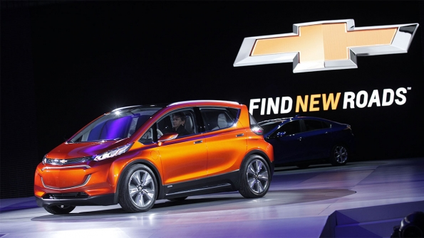 GM Unveils 200Mile Chevrolet Bolt