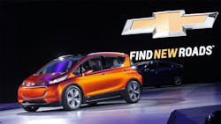 GM Unveils 200Mile Chevrolet Bolt GM Unveils 200Mile Chevrolet Bolt
