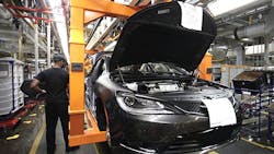 US manufacturing as indicated at this Michigan Chrysler plant remained a bright spot in the global industrial outlook but economists are concerned the export market could dampen US results in 2015 US manufacturing as indicated at this Michigan Chrysler plant remained a bright spot in the global industrial outlook but economists are concerned the export market could dampen US results in 2015