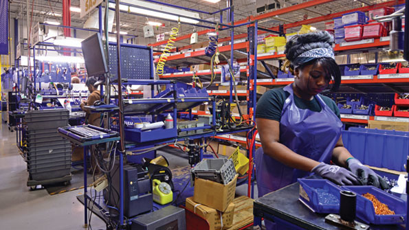 Lean manufacturing has helped TampS Brass maintain its production footprint while nearly doubling sales