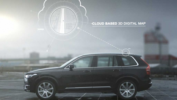 Volvo selfdriving car