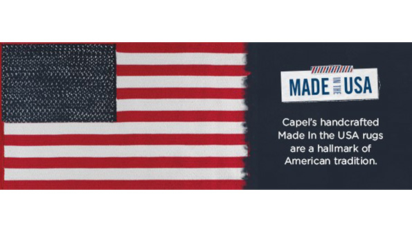 Made in America Capel Rugs Stronghold in North Carolina