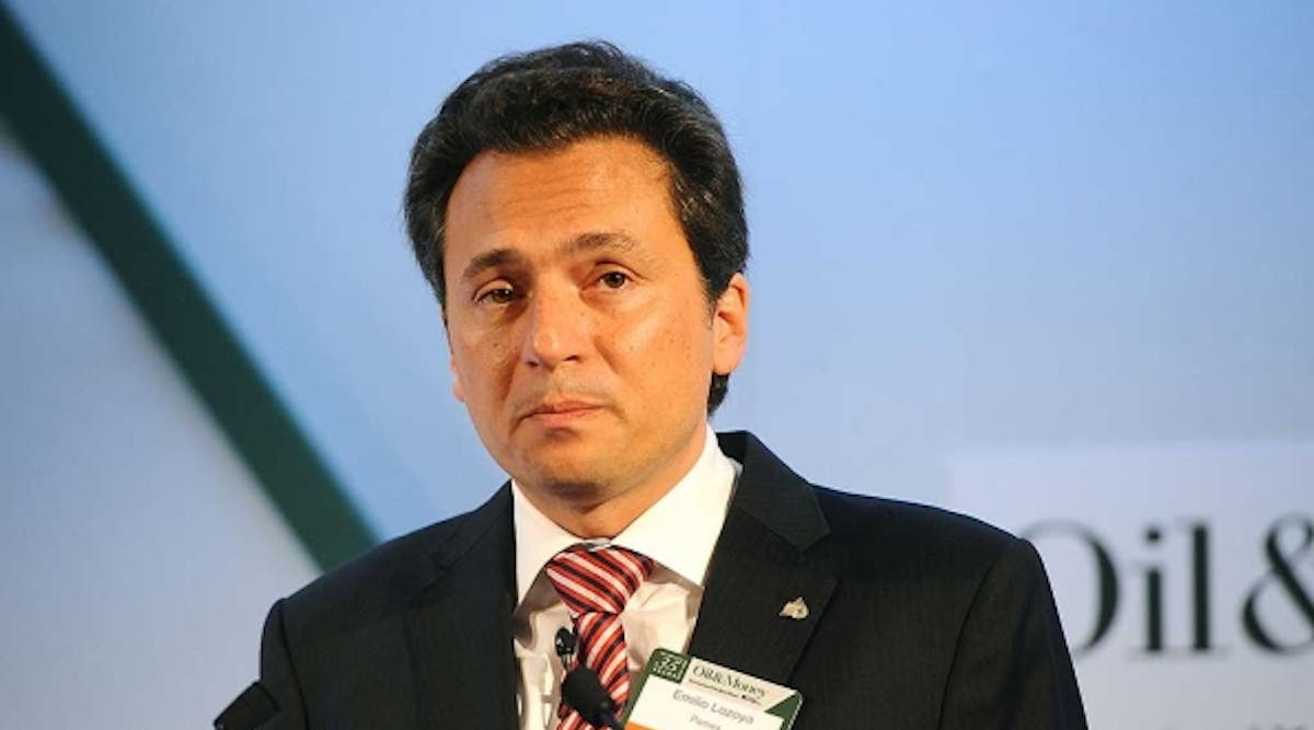 Pemex CEO Emilio Lozoya Austin at an October 2014 conference