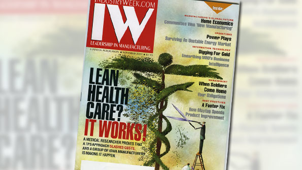 IndustryWeek Lean Health Care Cover