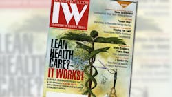 IndustryWeek Lean Health Care Cover IndustryWeek Lean Health Care Cover