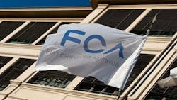 Fiat Chrysler flag Fiat Chrysler flag