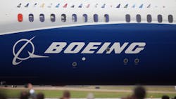 Boeing displays planes at Farnborough International Airshow Boeing displays planes at Farnborough International Airshow