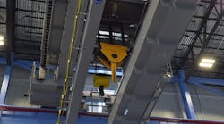 A 300-ton crane at the Pearland Works facility.