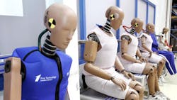 Crash test dummies at Takata facility in Michigan Crash test dummies at Takata facility in Michigan