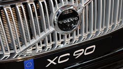 The new Volvo XC 90 front bumper The new Volvo XC 90 front bumper