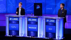 IBMs Watson competes on Jeopardy against Ken Jennings and Brad Rutter IBMs Watson competes on Jeopardy against Ken Jennings and Brad Rutter
