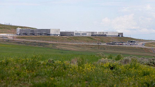 The new NSA spy data collection center in Bluffdale Utah