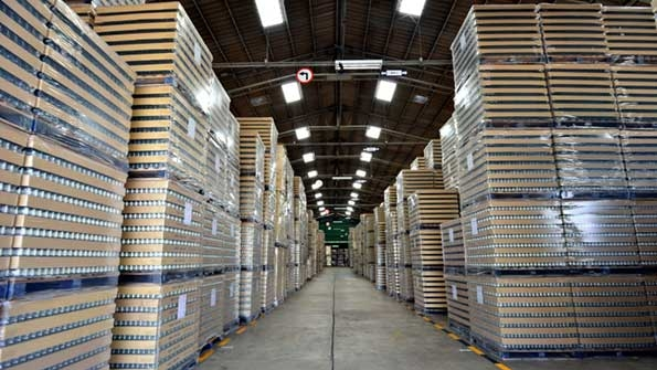 warehouse full of inventory