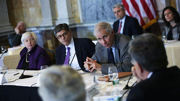 Janet Yellen and Jack Lew among others discuss national finance matters