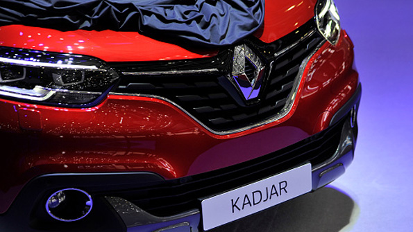 A Renault car at a recent show