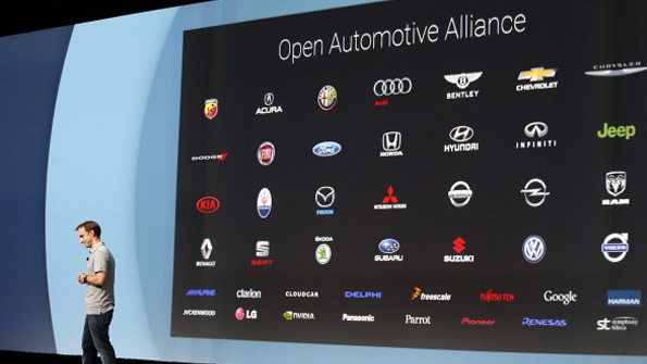 The introduction of Android Auto