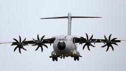 An Airbus A400M plane An Airbus A400M plane