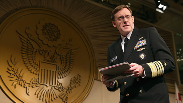 NSA director and US Cyber command Commander Admiral Michael Rogers
