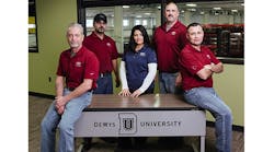 The training team at DeWys Manufacturing.