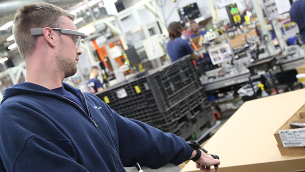 Fisher Dynamics materials handler Alex Sigafoose