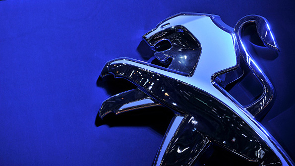 The Peugeot logo