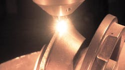 Once retrofitted into standard machine tool Optomec39s LENS system can allow operators to 3D print mill tool and finish new metal features and components from scratch in a single build chamber Once retrofitted into standard machine tool Optomec39s LENS system can allow operators to 3D print mill tool and finish new metal features and components from scratch in a single build chamber