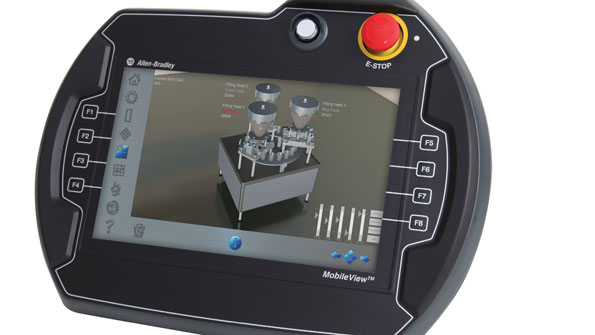 Mobile terminal allows operators to make realtime changes to outofview applications