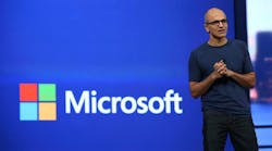 Microsoft CEO Satya Nadella speaks at the company&apos;s 2014 Build developer conference.