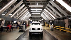 A 2014 Jeep Cherokee under construction at the companys plant in Toledo Ohio A 2014 Jeep Cherokee under construction at the companys plant in Toledo Ohio