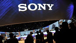 Sony booth at the 2015 CES in Las Vegas Sony booth at the 2015 CES in Las Vegas