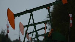 Oil pumpjacks work oil from the ground Oil pumpjacks work oil from the ground