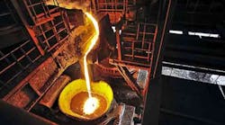 Worldwide raw steel production through the first seven months of 2015 is 948 million metric tons, -1.85% compared to January-July 2014, according to the World Steel Assn.