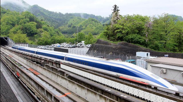 Industryweek 9322 042115 Maglev Magnetic Levitation Train Japan Fast