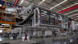 A tunnel equipment assmebly plant in Zhengzhou A tunnel equipment assmebly plant in Zhengzhou