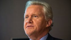 GE Chairman and Chief Executive Jeffrey Immelt announced the move GE Chairman and Chief Executive Jeffrey Immelt announced the move