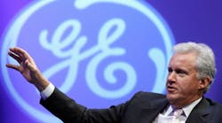 GE CEO Jeffrey Immelt discusses the future of American manufacturing at a panel. The company announced between 500 and 1,000 new aviation jobs will be added in Europe rather than in the U.S., blaming the Ex-Im Bank shutdown.
