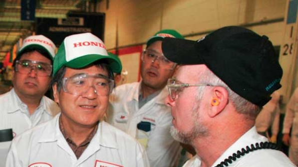 Honda of America Manufacturing CEO Hidenobu Iwata