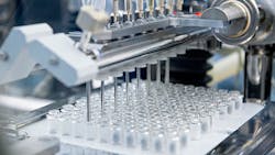 Sanofi manufacturing line Sanofi manufacturing line