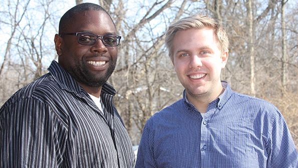 William Hakizimana and Austin Grandt cofounded Export Abroad a software firm with the goal of helping manufacturers increase their global sales