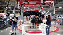 The Dodge Viper assembly plant in Detroit The Dodge Viper assembly plant in Detroit
