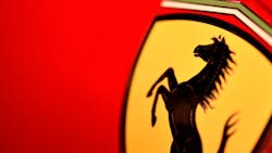 Ferrari stallion logo Ferrari stallion logo