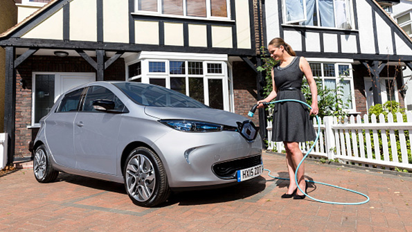 The Go Ultral Low Renault ZOE electric car