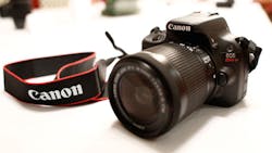 A Canon EOS Rebel A Canon EOS Rebel