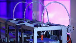 A 3D printer A 3D printer