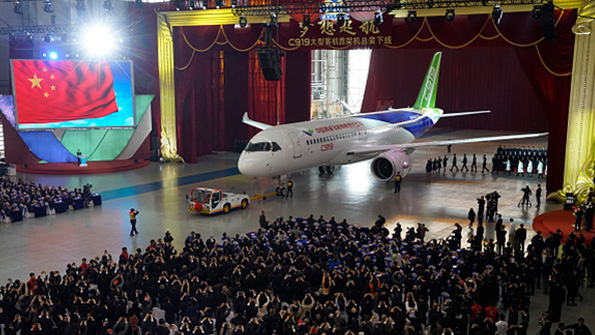 Chinas C919 passenger plane