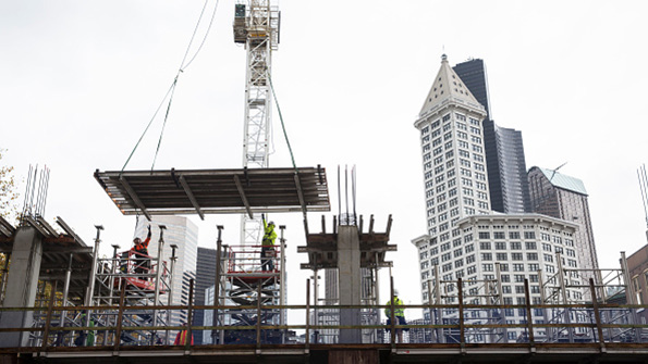 A Seattle Washington construction project