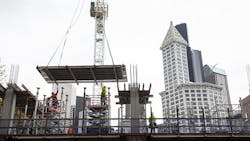 A Seattle Washington construction project A Seattle Washington construction project